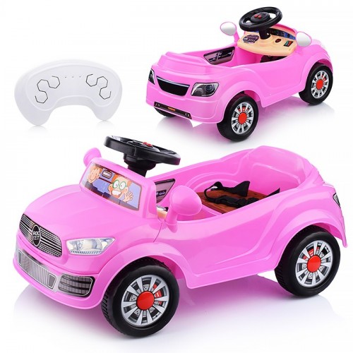 Детский электромобиль ROCKET,1 мотор 20 ВТ, розовый